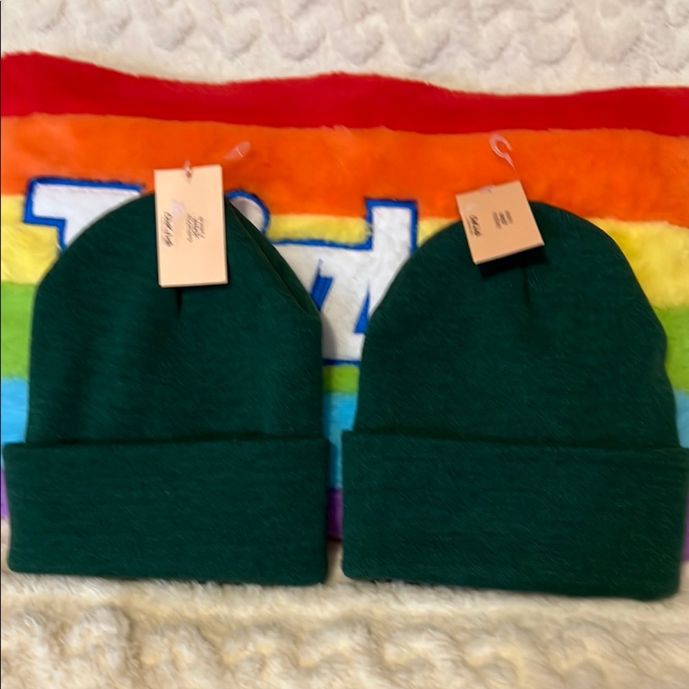 2/$18 ChokoLids Beanie Hunter Roll Up Hat NEW